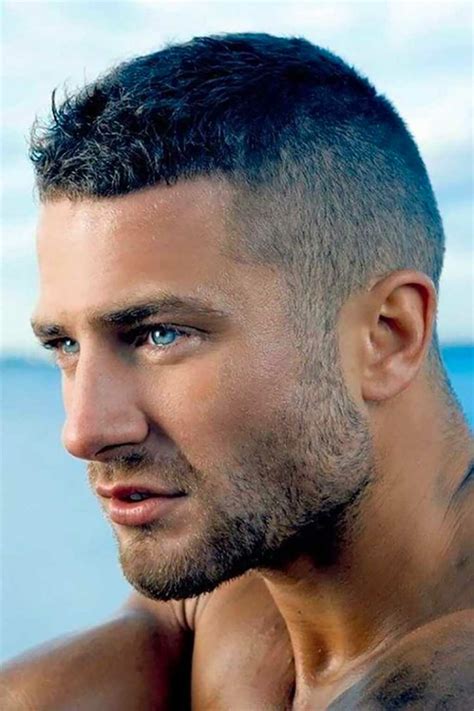 Buzz Cut Fade Hairstyle
